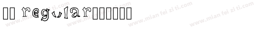 71 regular字体转换